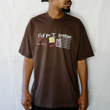 brown psycho tee