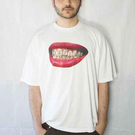 white grill tee