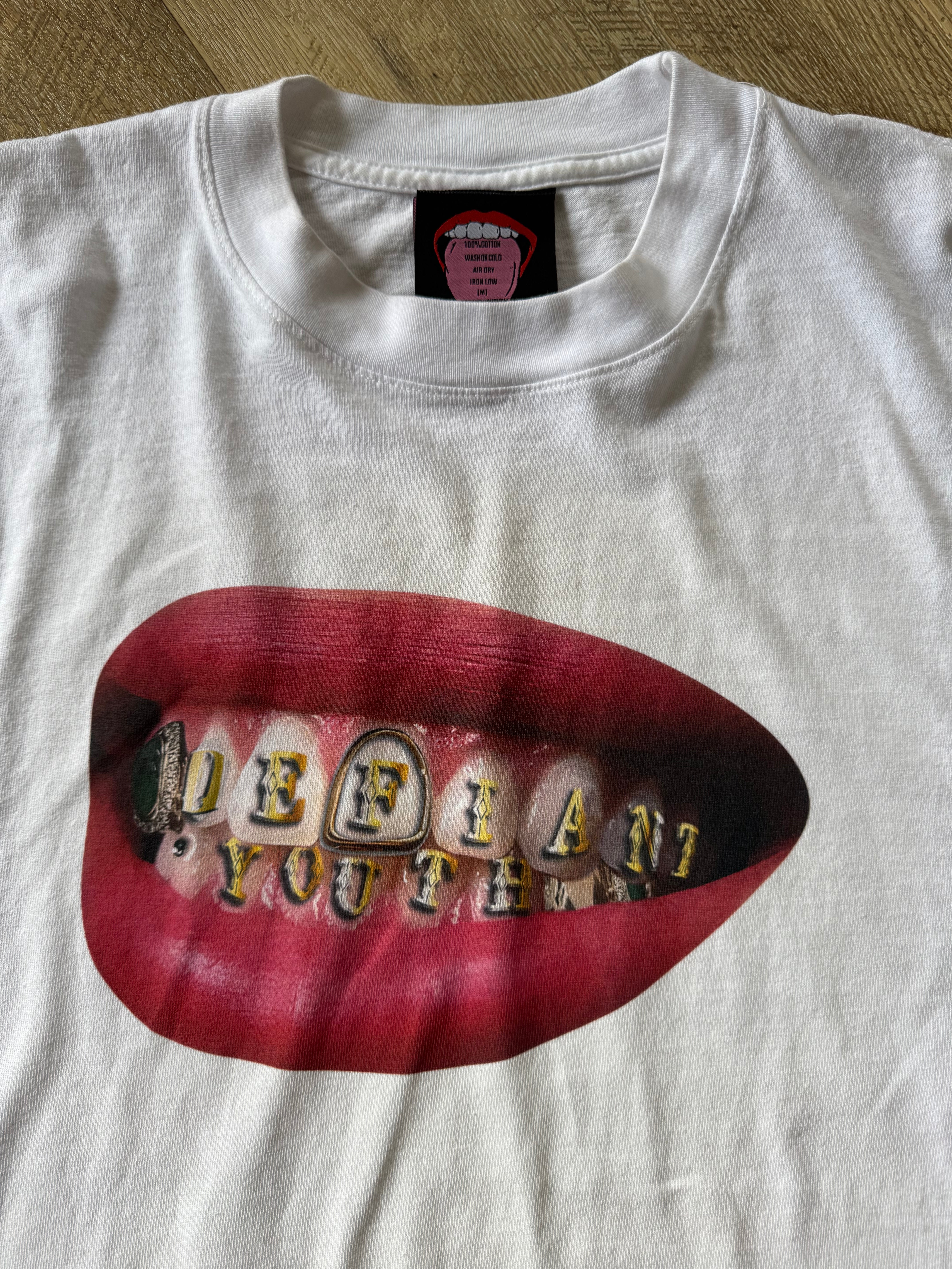 white grill tee