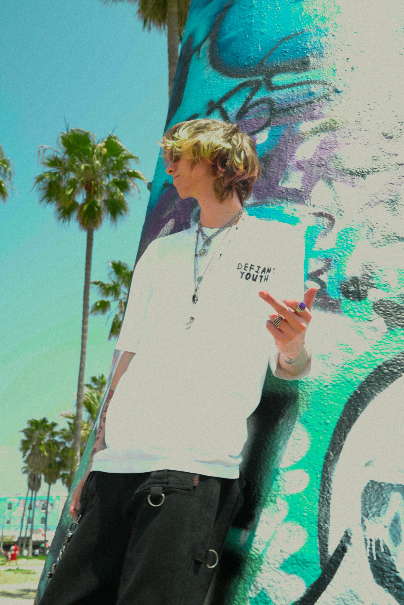 tongue tee (white)
