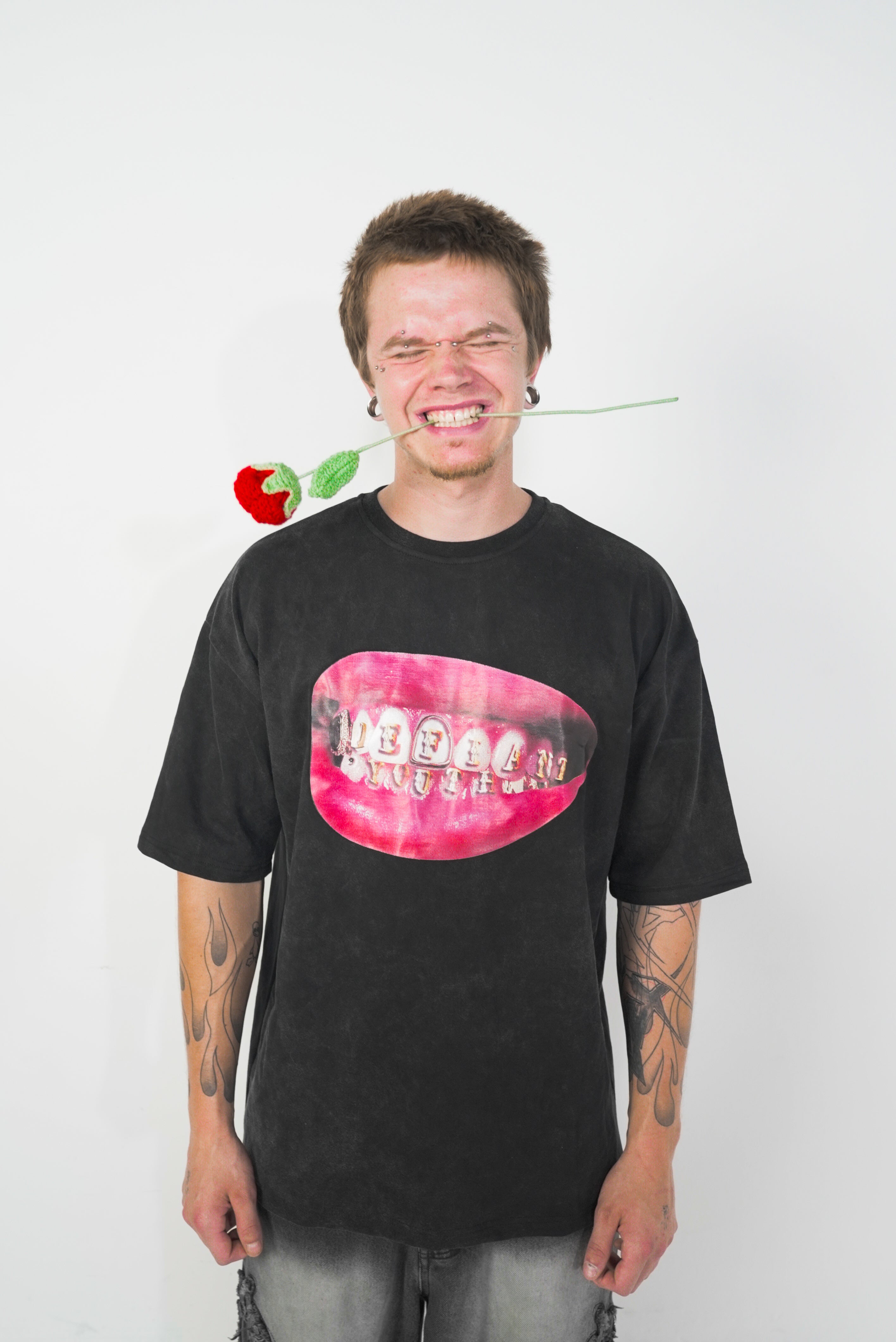 black grill tee
