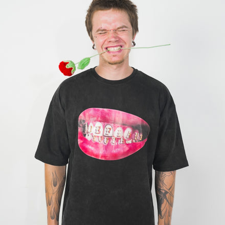 black grill tee